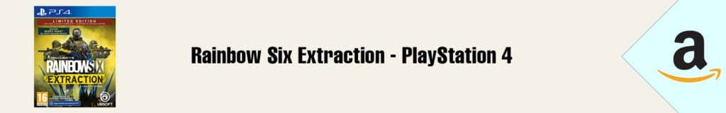 Banner Amazon Rainbow Six Extraction PS4