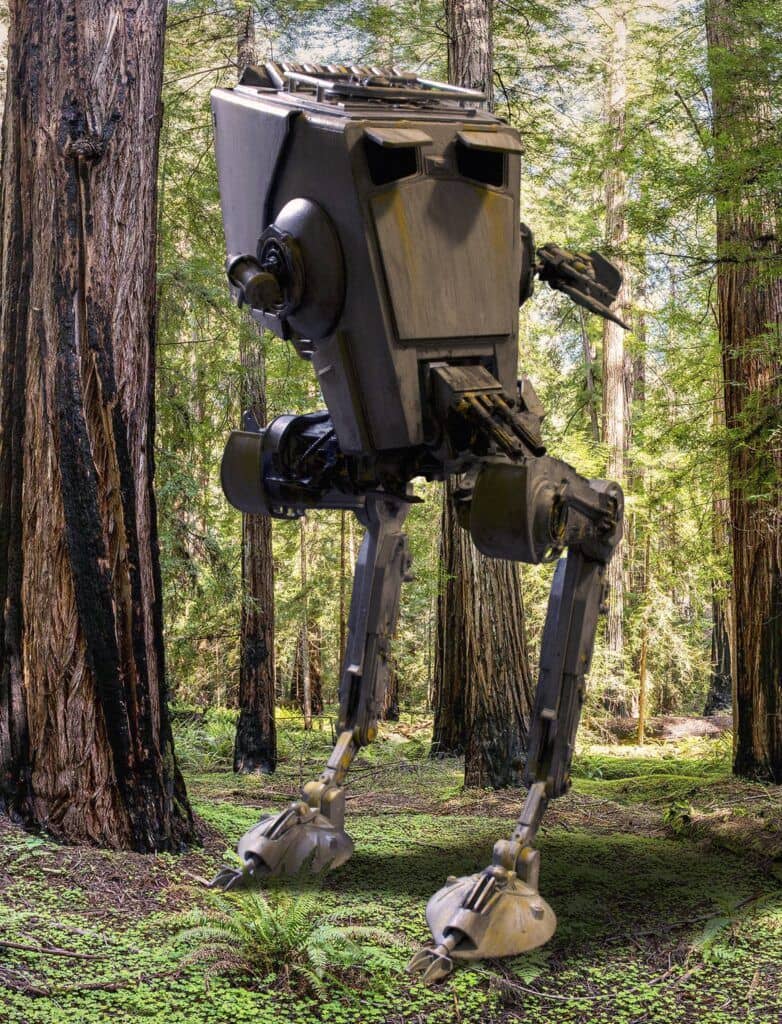 AT-ST Star Wars Endor