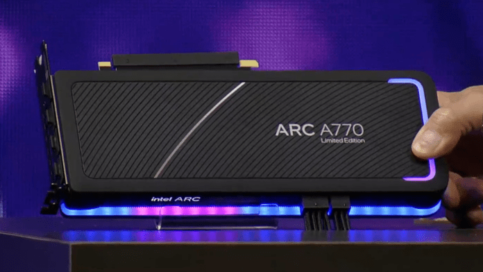 intel arc a770