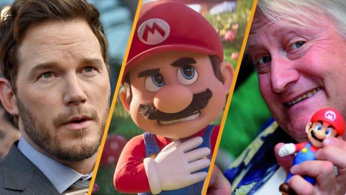 chris pratt charles martinet super mario bros film