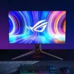 ASUS ROG Swift: svelati due spettacolari monitor da gaming al CES 2023 di Las Vegas ASUS ROG Swift OLED PG27AQDM 2