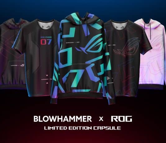 ASUS ROG e Blowhammer presentano la capsule collection dedicata ai gamer! ASUS ROG Blowhammer Capsule Collection (1)