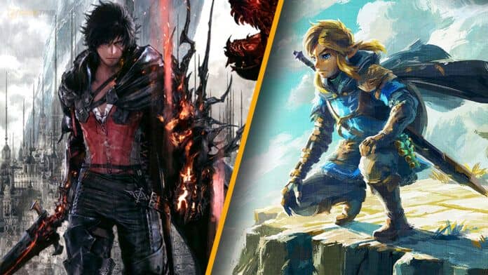 final fantasy 16 square enix the legend of zelda tears of the kingdom nintendo