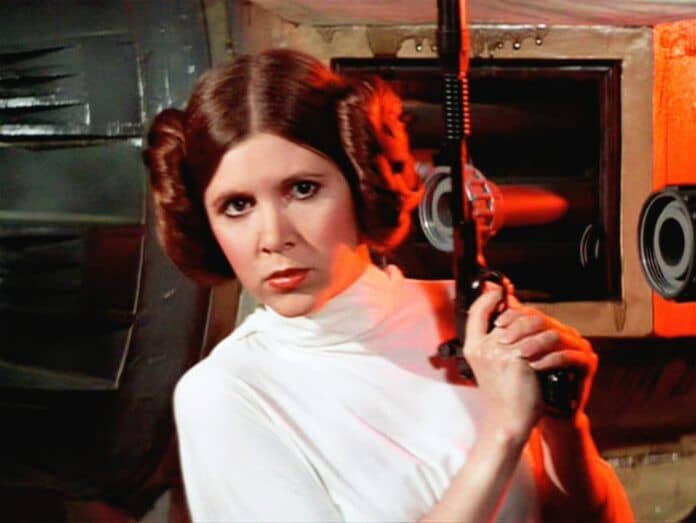 carrie fisher star wars principessa leia carrie fisher star wars principessa leia