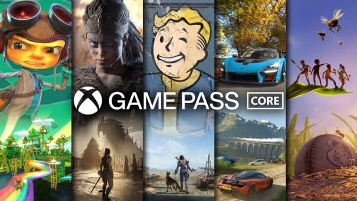 Xbox Game Pass Core Microsoft