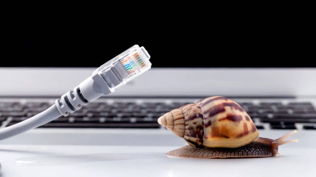 internet lento 56k modem