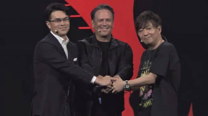 phil spencer microsoft xbox square enix naoki yoshida Takashi Kiryu