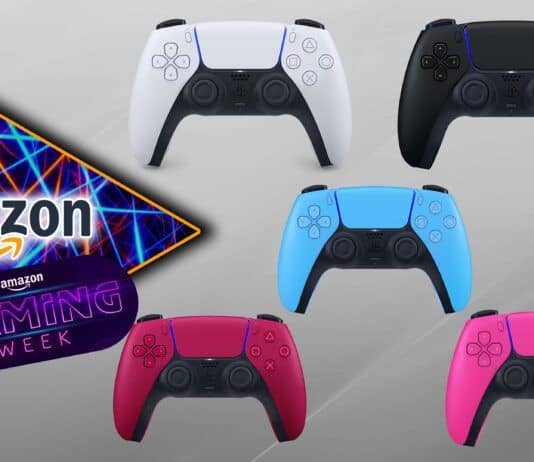 Offerte Amazon: Controller DualSense per PlayStation 5 disponibili al prezzo più basso di sempre Amazon Gaming Week DualSense PS5