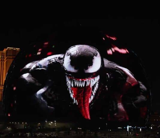 Marvel’s Spider-Man 2: il simbionte conquista la Sphere di Las Vegas per promuovere il gioco marvel's spider man 2