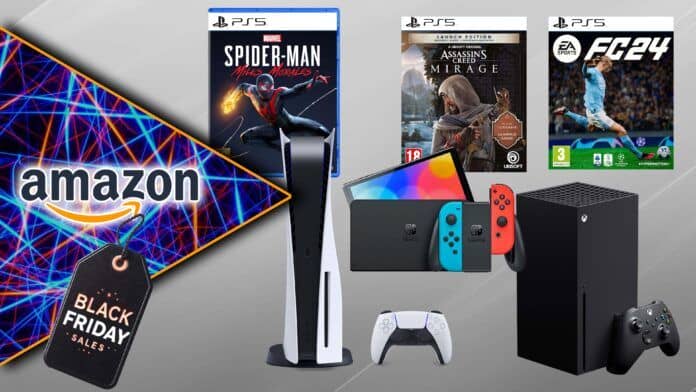 Offerte Amazon Black Friday Console Videogiochi PS5 Xbox Nintendo Switch Offerte Amazon Black Friday Console Videogiochi PS5 Xbox Nintendo Switch