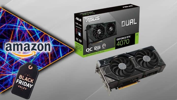 Offerte Black Friday Amazon ASUS Dual RTX 4070 Offerte Black Friday Amazon ASUS Dual RTX 4070