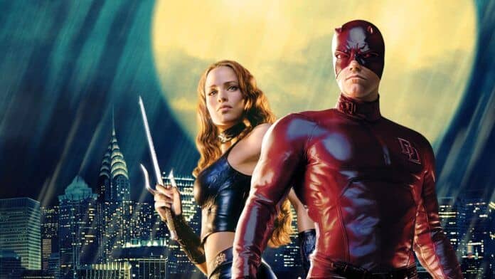 daredevil ben affleck jennifer garner matt murdock elektra natchios mark steven johnson frank miller