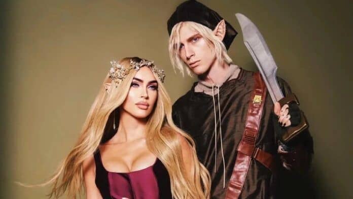 machine gun kelly link megan fox zelda the legend of zelda nintendo cosplay