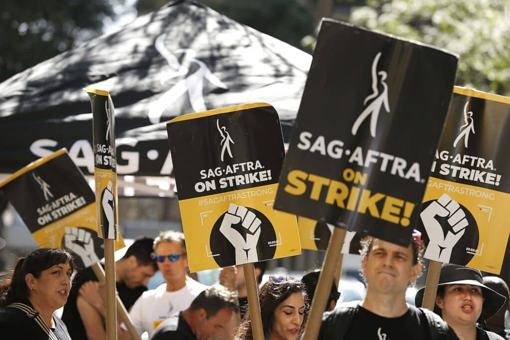 sag aftra strike hollywood