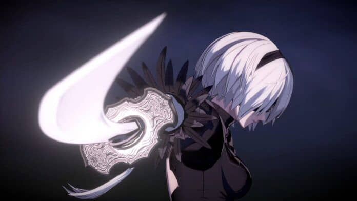 granblue fantasy versus rising nier automata 2b