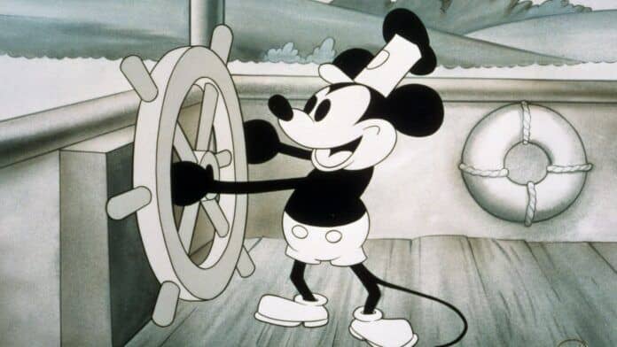 mickey mouse steamboat willie walt disney