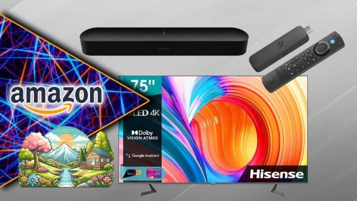 Festa delle Offerte di Primavera Amazon Smart TV Soundbar Festa delle Offerte di Primavera Amazon Smart TV Soundbar