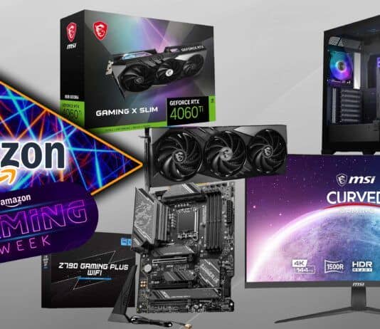 Offerte Amazon Gaming Week: i migliori sconti su hardware e periferiche MSI Offerte Amazon Gaming Week MSI