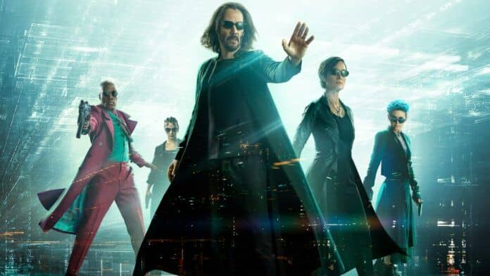 matrix resurrection keanu reeves