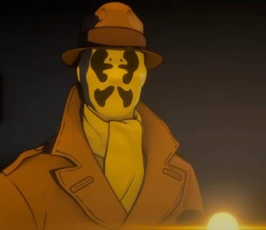 Watchmen Chapter 1: trailer svelato per il film animato. Nel cast originale, Troy Baker sarà Ozymandias Watchmen-Chapter-1-trailer-ufficiale-Rorschach