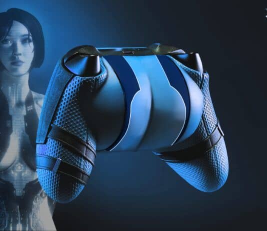 Xbox: belli i controller di Deadpool e Wolverine, ma qualcuno lo immagina a tema Cortana cortana xbox controller concept