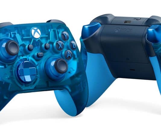 Xbox: svelato il nuovo controller in Edizione Speciale Sky Cipher, e dall’aspetto vintage! Xbox Series X controller Sky Cipher 1