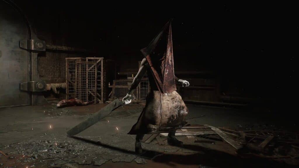 silent hill 2 remake bloober team konami pyramid head