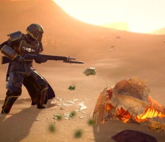 Helldivers 2: giocatori entusiasti per una nuova arma perché possono caricare a testa bassa con la baionetta! Helldivers 2 R-2124 Constitution baionetta