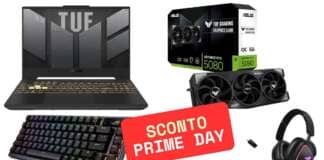 offerte pc hardware periferiche asus amazon prime day 2025
