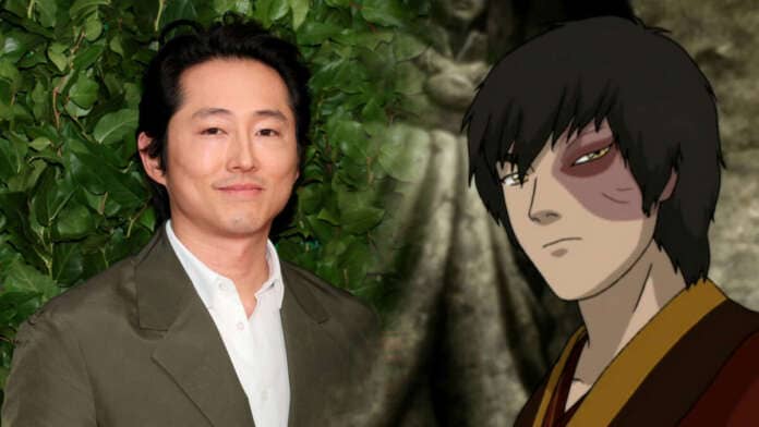Steven Yeun è Zuko nel film animato The Legend of Aang