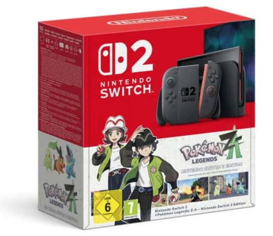 Nintendo Switch 2 + Pokémon Legends: Z-A bundle ufficiale: data, specifiche e prenotazione Nintendo Switch 2 bundle Pokemon Legends Z‑A