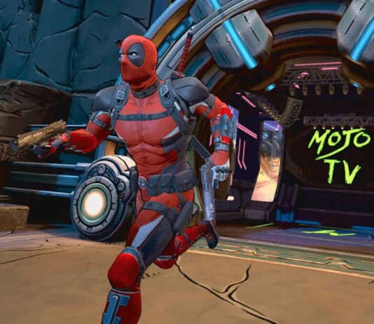 Deadpool VR: caos, comicità e parkour estremo in arrivo per Quest 3 Deadpool VR Marvel exclusive Quest 3 release art