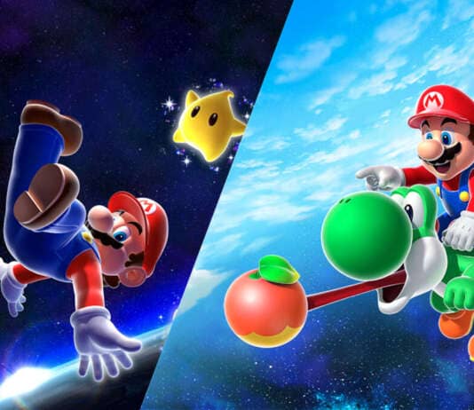 Super Mario Galaxy bundle Switch Switch2