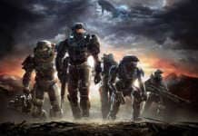 Halo: sarà profondamente utilizzata l’IA generativa per realizzare il prossimo capitolo Master Chief davanti a un paesaggio generato proceduralmente con elementi digitali e circuiti IA