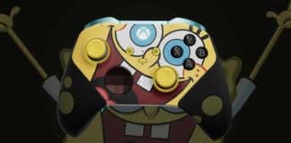 Xbox controller SpongeBob SquarePants