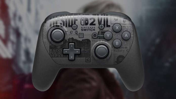 Nintendo Switch 2 Pro Controller Resident Evil Requiem Edition