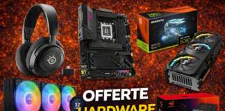 Offerte Amazon su hardware PC con GPU, SSD e componenti gaming