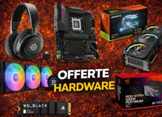 Offerte Amazon su hardware PC con GPU, SSD e componenti gaming